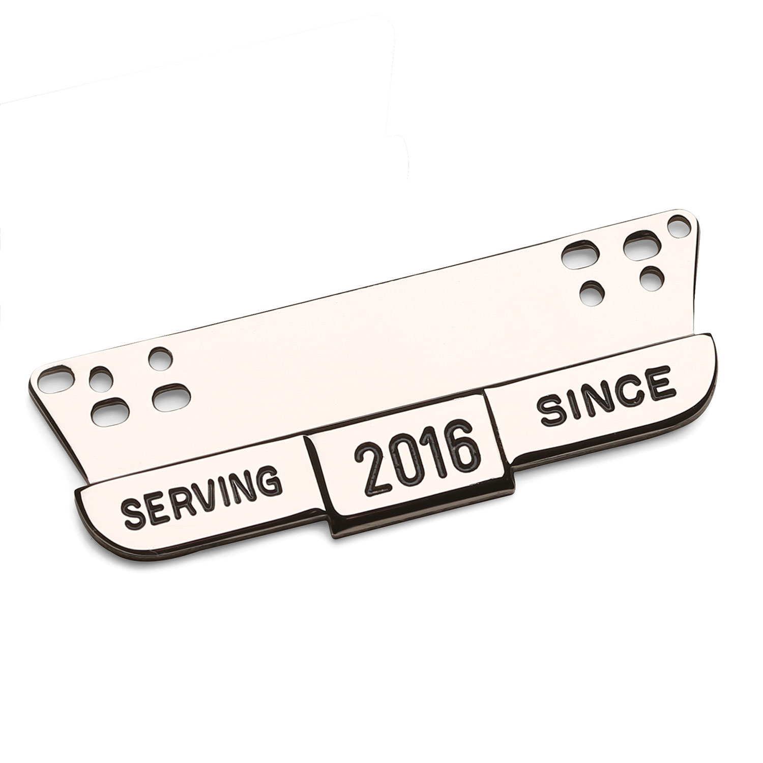 Serving Since Bar, Silver